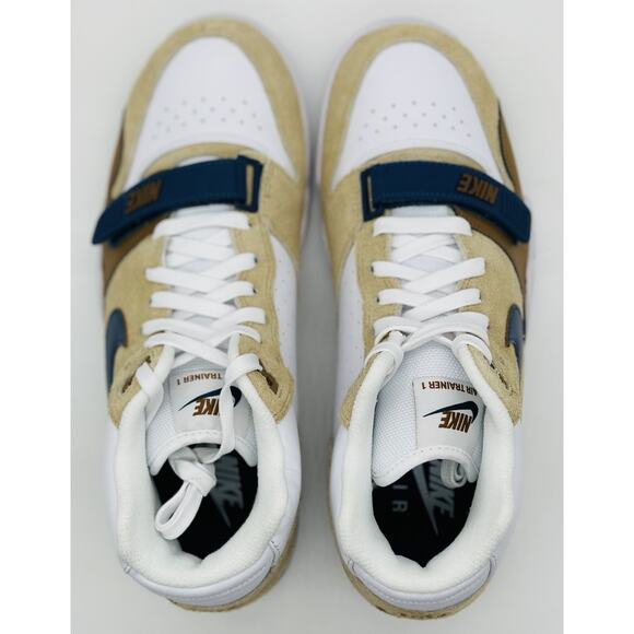 NEW Nike Air Trainer 1 Mid Ale Brown White DM0522-200 Men's Size Multi - Picture 5 of 9